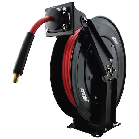 Milton 1/2" x 50' Auto-Retracting Air Hose Reel 2780-50D